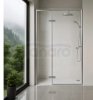 REA - Drzwi prysznicowe ATLAS 80 Chrome LEWE